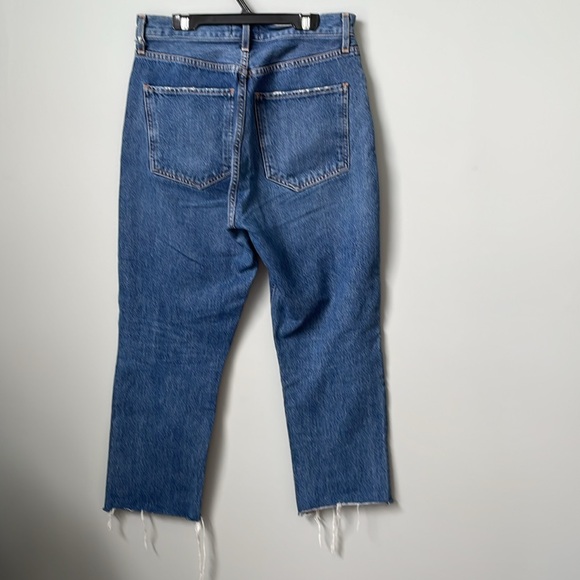 Agolde cropped denim jeans - Picture 7 of 9